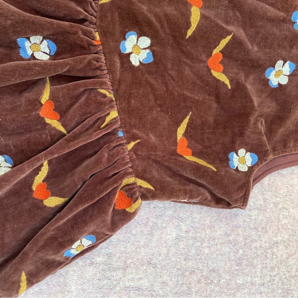 Samantha Pleet Velvet Tulip Dress - Picture 5 of 5